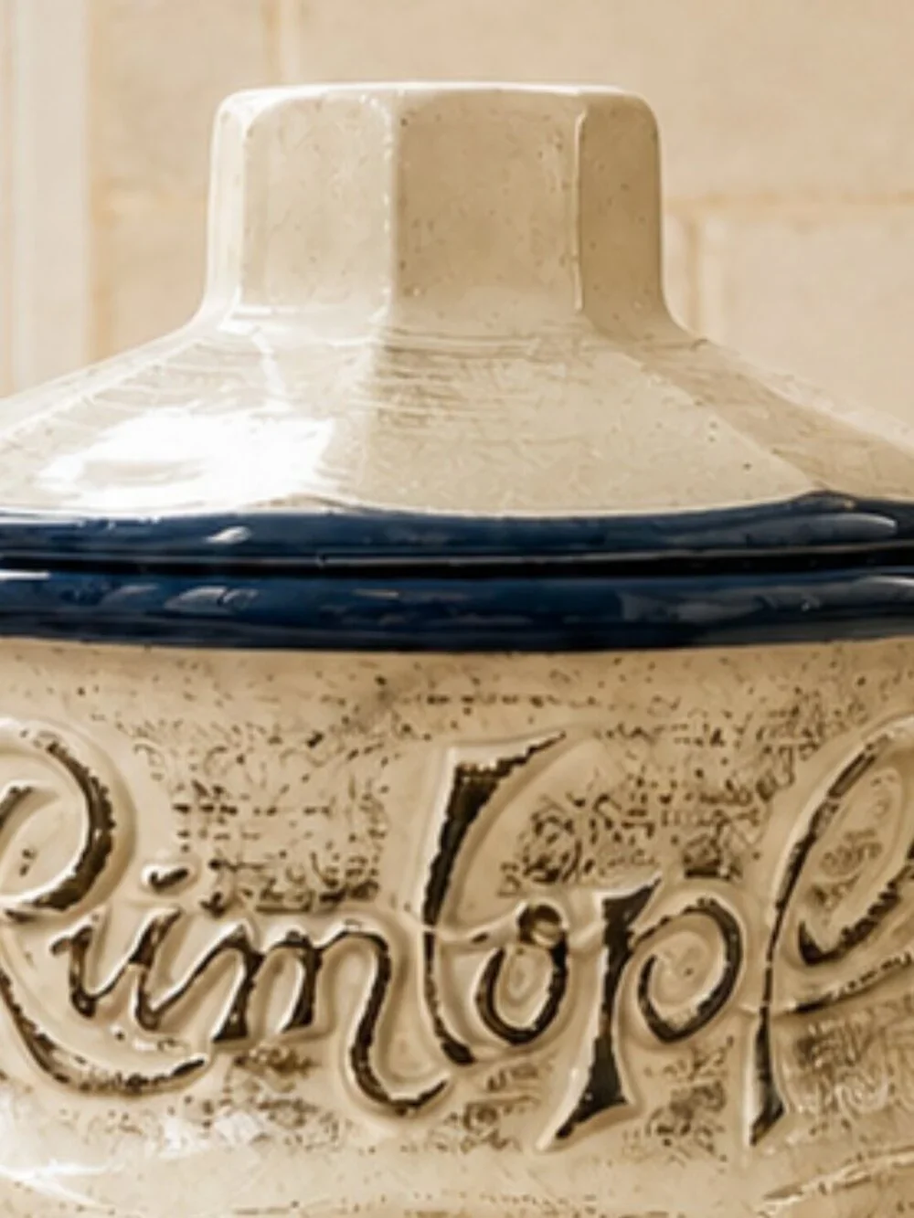 Rumtopf vintage stamped